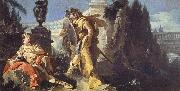 Giovanni Battista Tiepolo Rinaldo Sees Himself in Ubaldo's Shield oil